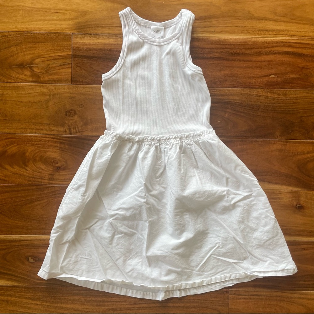 Zara White Tank Dress